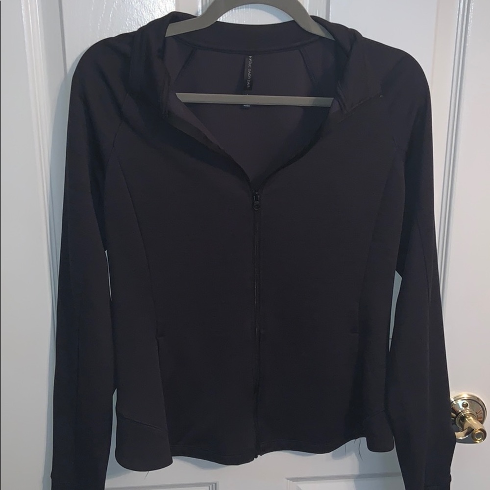 Black athletic jacket